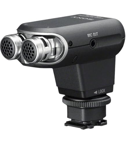 SONY ショットガンマイクロホン ECM-CG60　未使用 Sony ECM-CG60 Unidirectional Auxiliary Microphone - Black : Amazon
